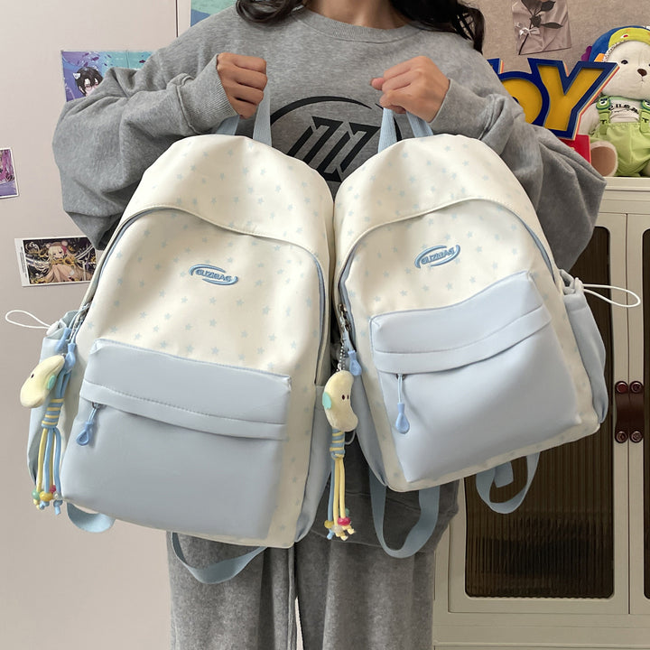 Stylische bedruckte Rucksack mit lustigen Charakterakzenten Karnz