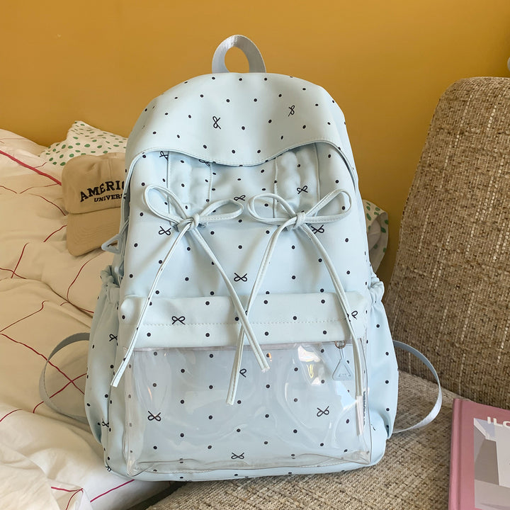 Stylischer gepunkteter Rucksack Karnz