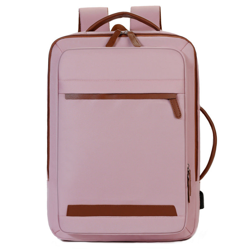 Eleganter Strukturierter Laptop-Rucksack Karnz