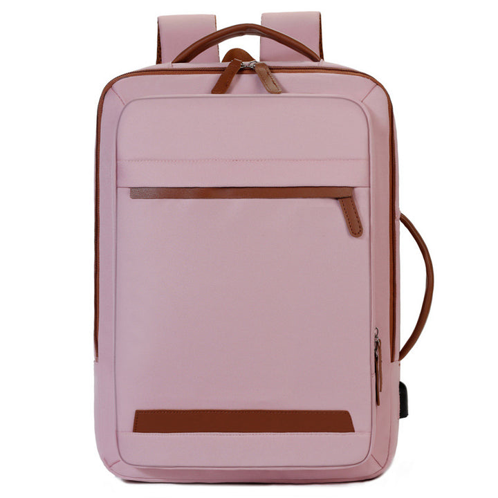 Eleganter Strukturierter Laptop-Rucksack Karnz