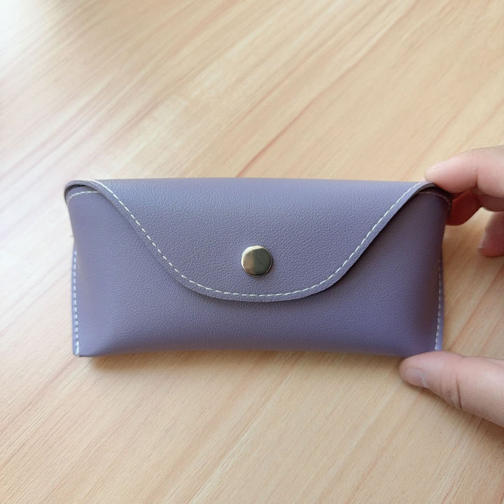 Stylische Lederbrille Etui Karnz
