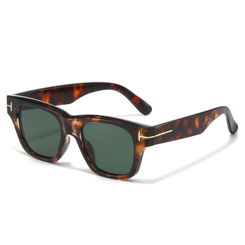 Klassische Quadratische Rahmen Sonnenbrille Karnz