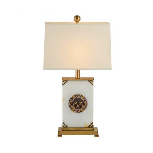 Luxuriöse Marmor-Basis Tischlampe