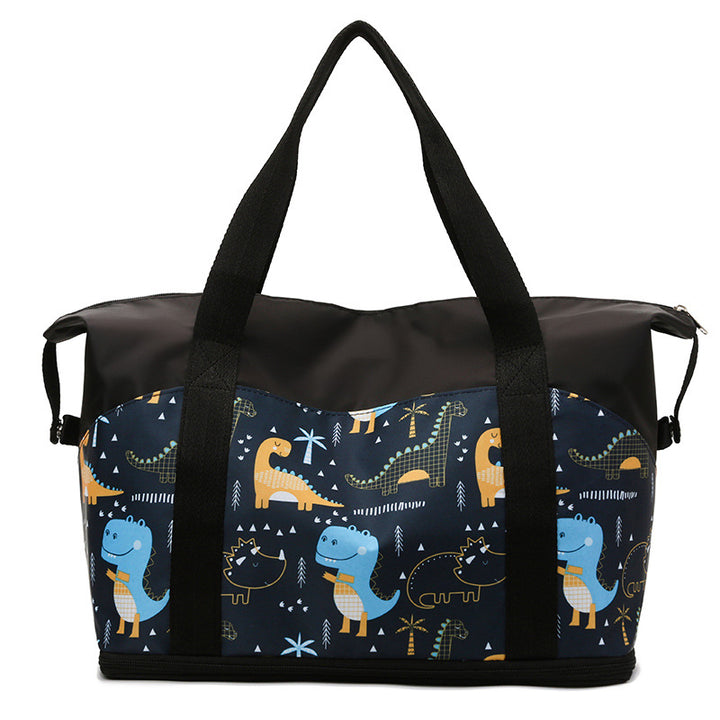 Verspielte katzenmotivierte Reisetasche