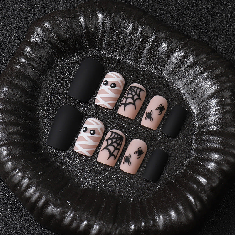 Halloween-Themen Press-On Nail Art Set Karnz