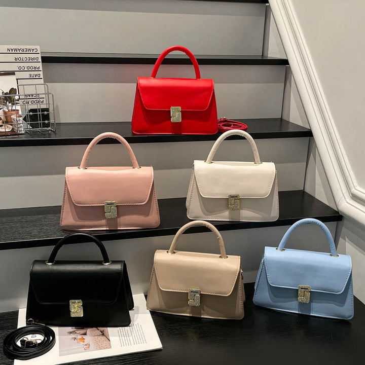 Elegante strukturierte Handtasche