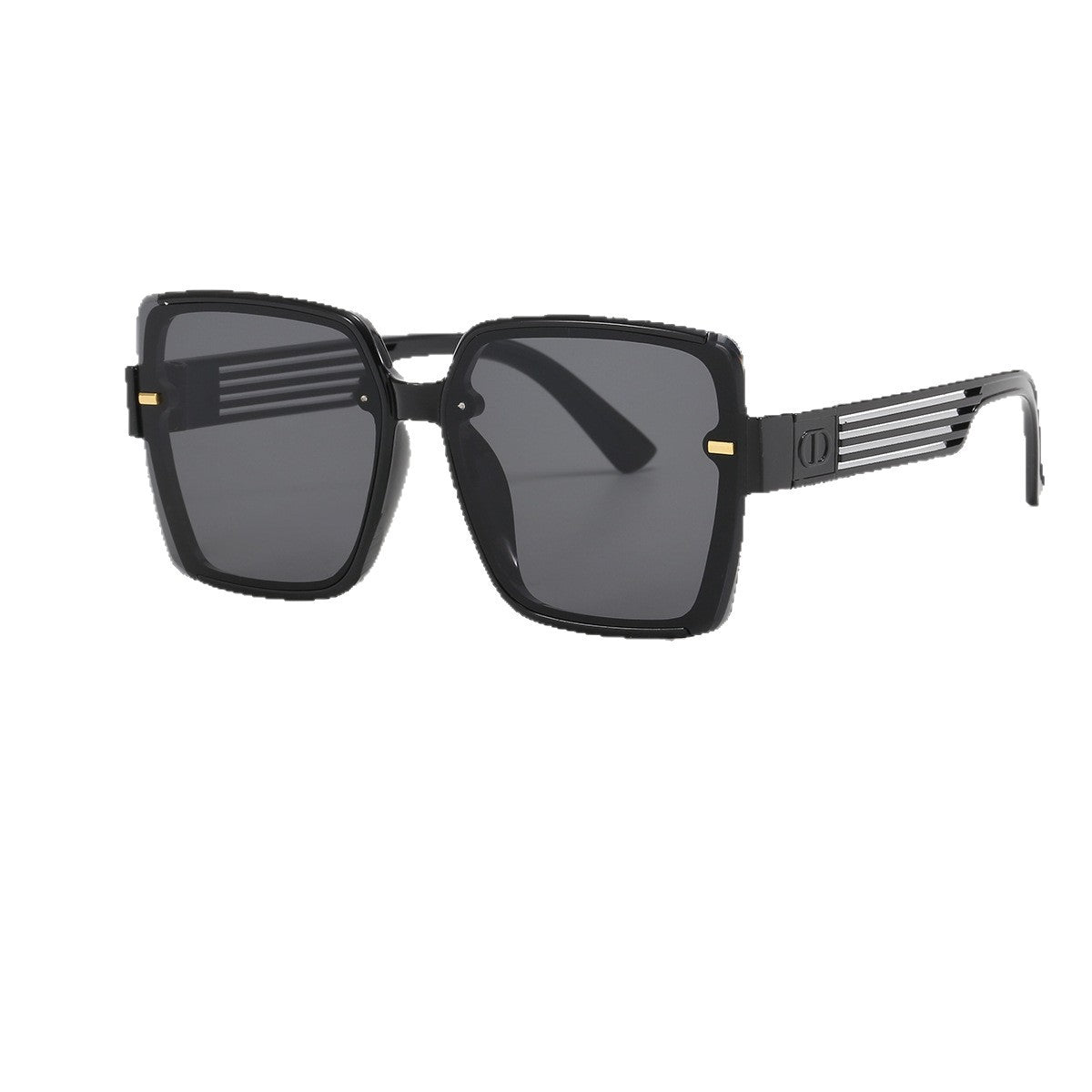 Damen trendige quadratische Sonnenbrille mit UV-Schutz und modischem Gestell Karnz