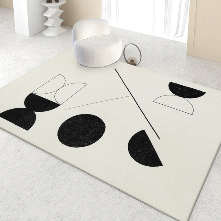 Minimalist Abstract Teppich