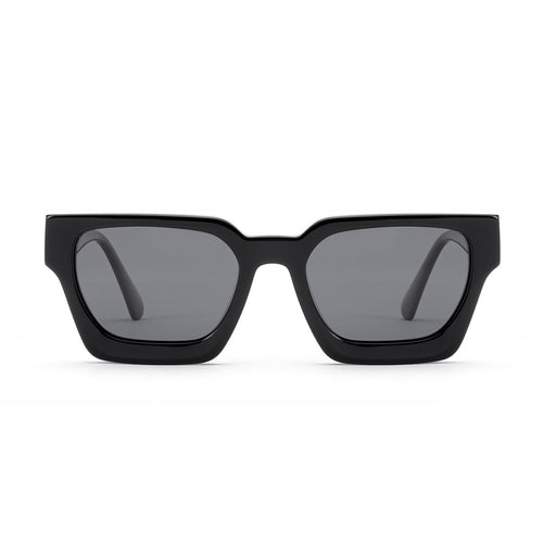 Damen quadratische Sonnenbrille mit innovativem Rahmen und polarisierten Gläsern Karnz