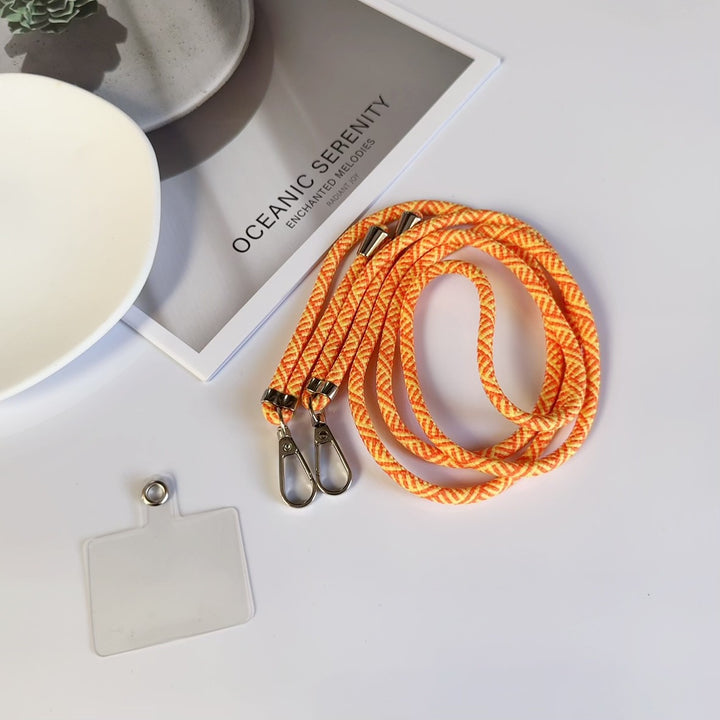 Verstellbare Lanyard mit doppelten Clips Karnz