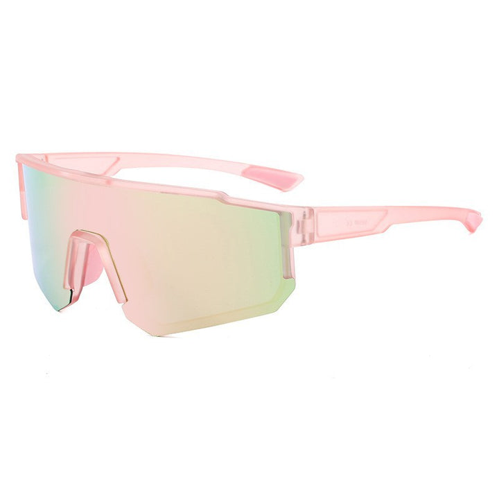 Damen Sportliche Schutzbrille mit innovativem, breiten Rahmen und polarisierenden Gläsern Karnz