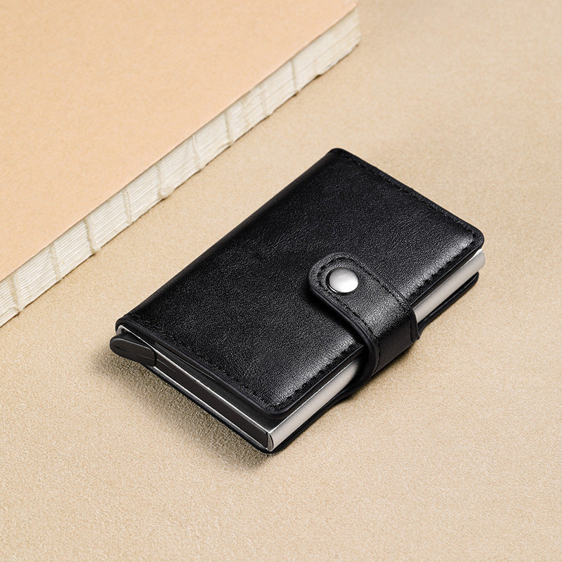 RFID-Blockierende Leder-Kartenhalter Karnz