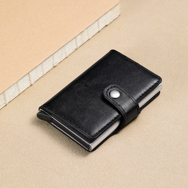 RFID-Blockierende Leder-Kartenhalter Karnz