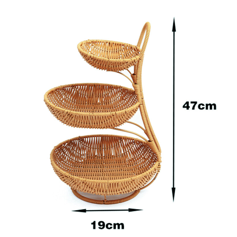 Multi-Tiered Korb Ständer Karnz