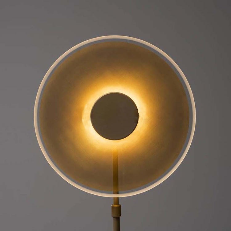 Moderne Rund Steh-Lampe