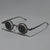 Damen Retro-Rundsonnenbrille mit doppeltem Rahmen Karnz