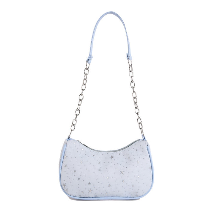 Sternenmuster Abend Handtasche