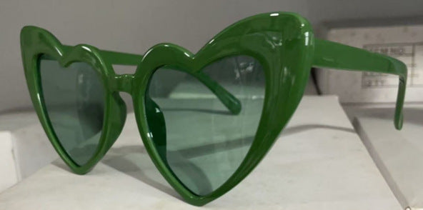 Herzförmige Mode-Sonnenbrille Karnz