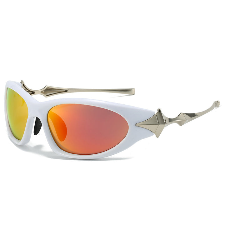 Futuristische Schild Sonnenbrille Karnz