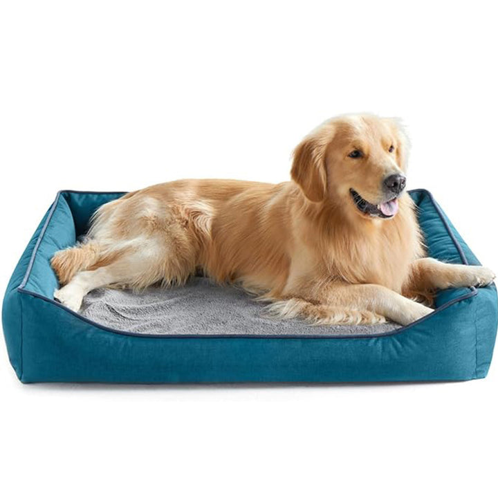 Orthopädisches Hundebett mit Unterstützung