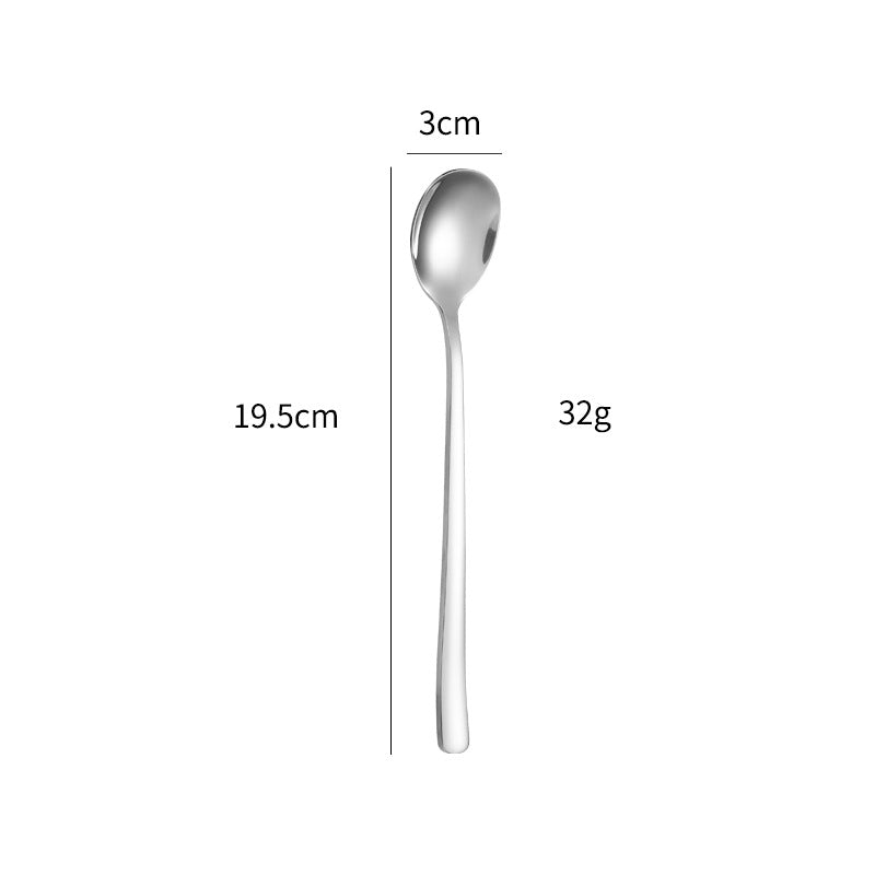 Eleganter und Ergonomischer Dessertlöffel Aus Hochwertigem Edelstahl Karnz