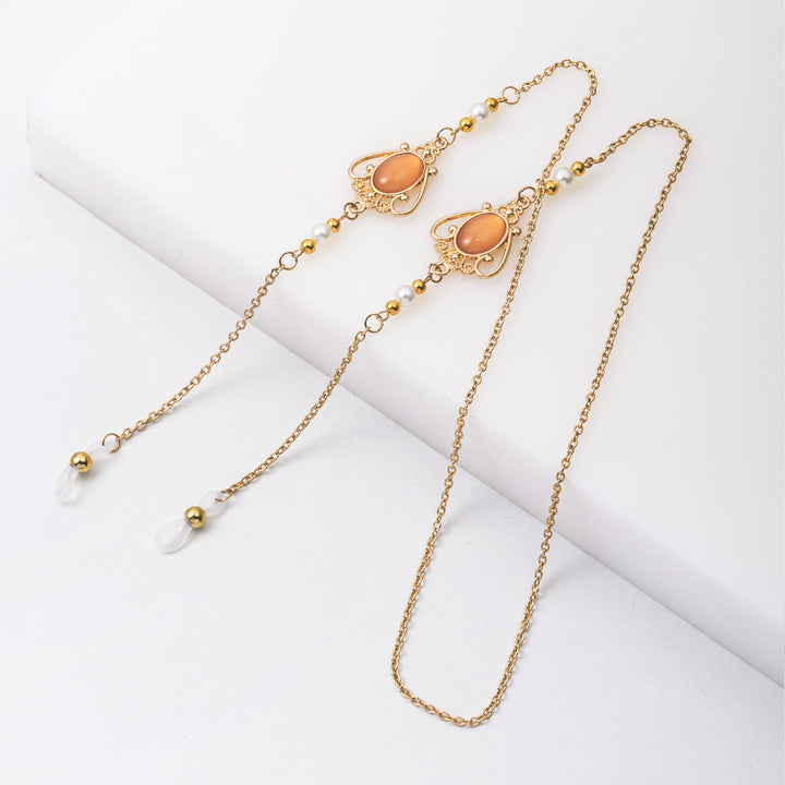 Elegante Tropfenohrringe mit Perlenakzenten Karnz