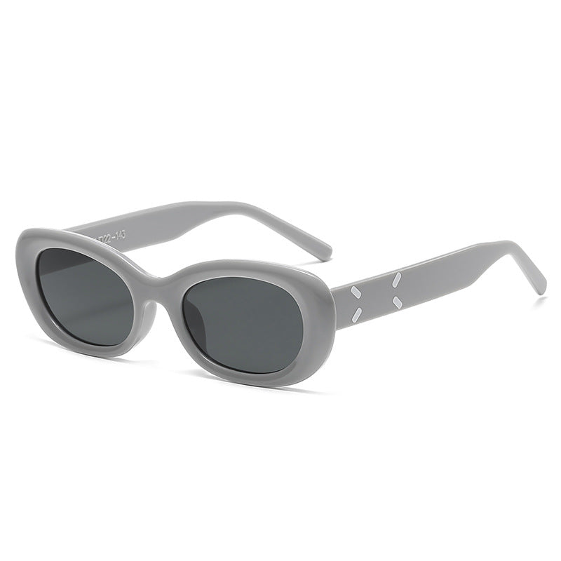 Damen Oversized-Sonnenbrille im trendigen Leopardenmuster Karnz