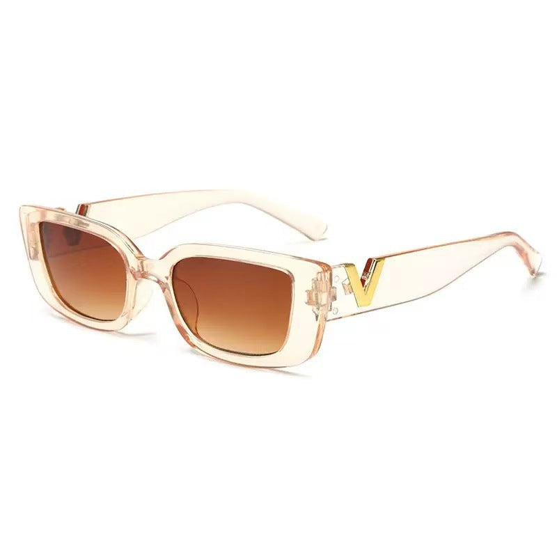 Moderne quadratische Sonnenbrille Karnz