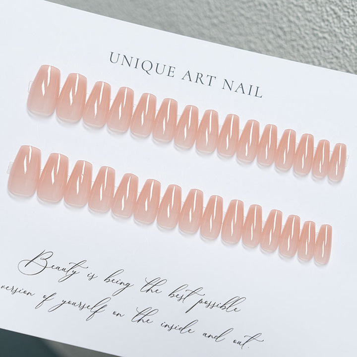 Natürlicher Gel Press-On Nagelset