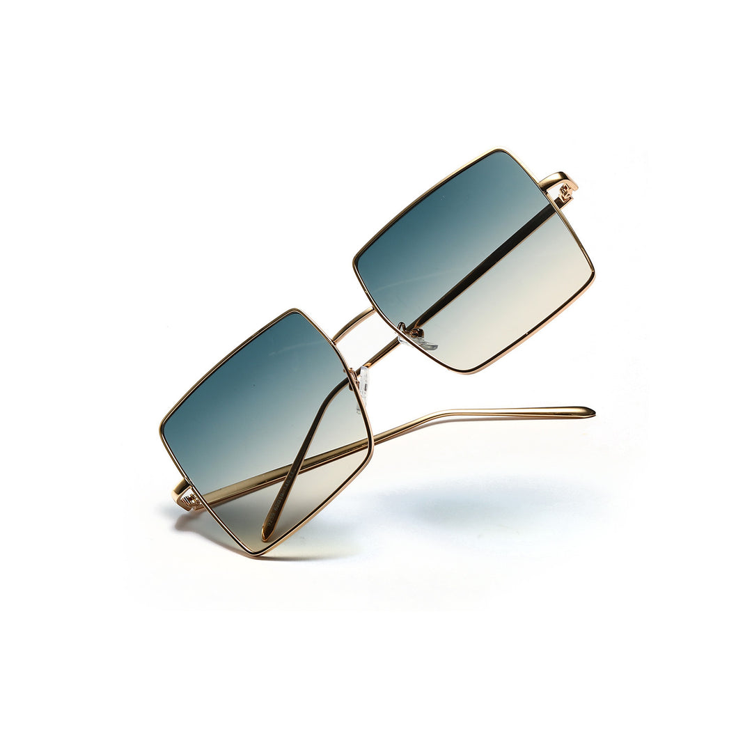 Damen Square Sonnenbrille mit einer eleganten Rahmenkonstruktion Karnz