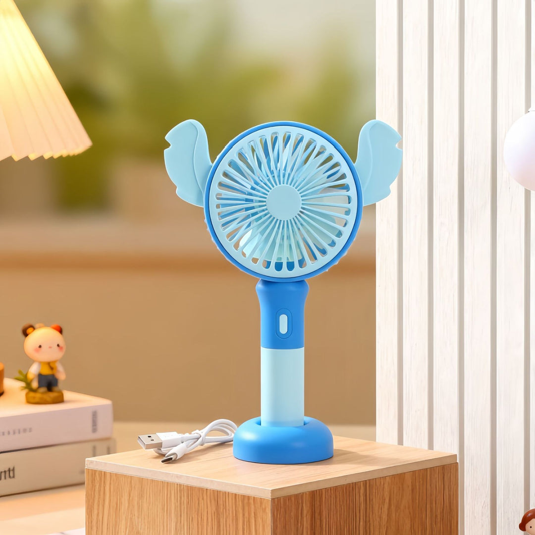 Damen Tragbarer Handventilator mit süßem Tier-Motiv Karnz