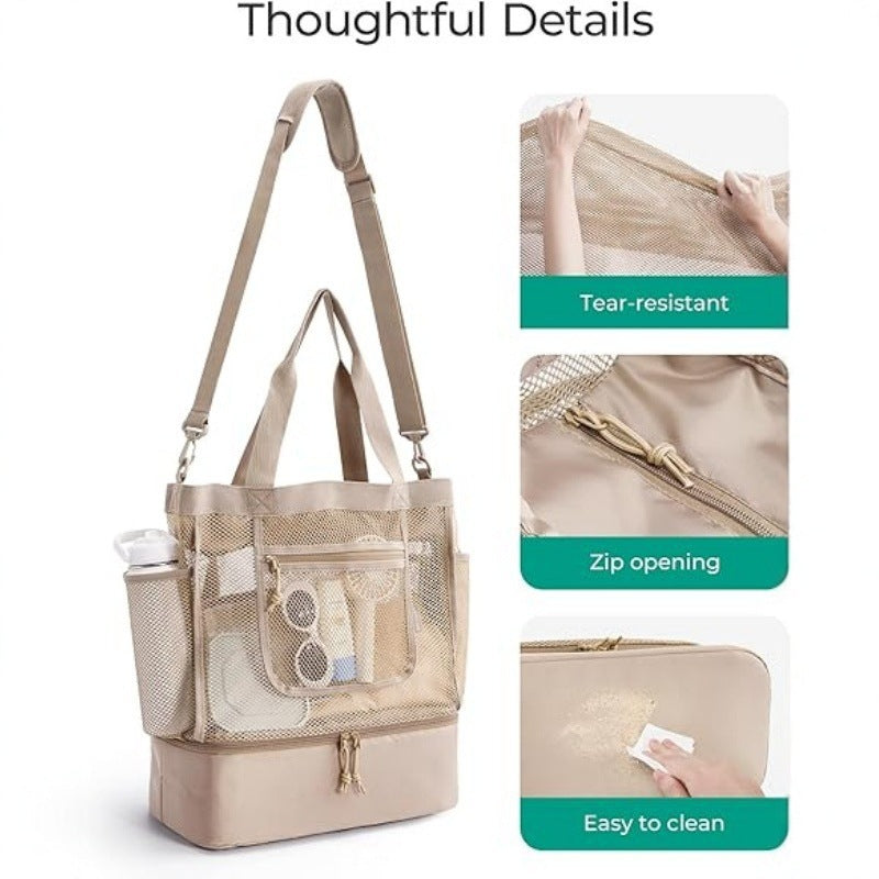 Geräumige und Funktionale Kühltasche mit Abnehmbaren Fächern Karnz