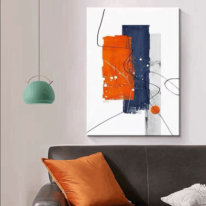 Zeitgenössische abstrakte Leinwandkunst