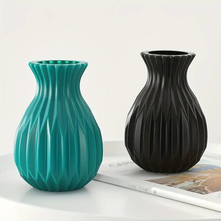 Moderne Texturierte Dekorative Vase Karnz