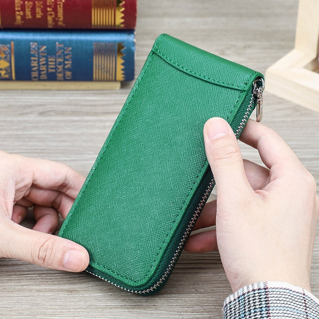 Premium RFID-blockierende Leder Geldbörse