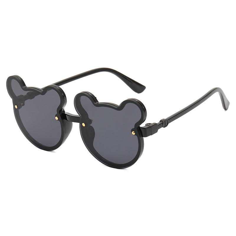 Damen Verspielte Bärenform Sonnenbrille Karnz