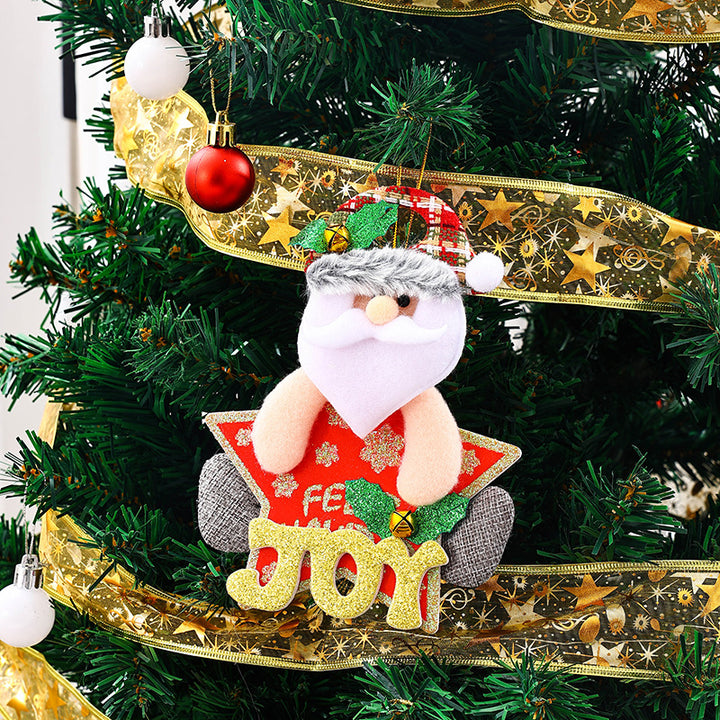 Dekorative Weihnachtsfigur in Schneemann-Design Karnz