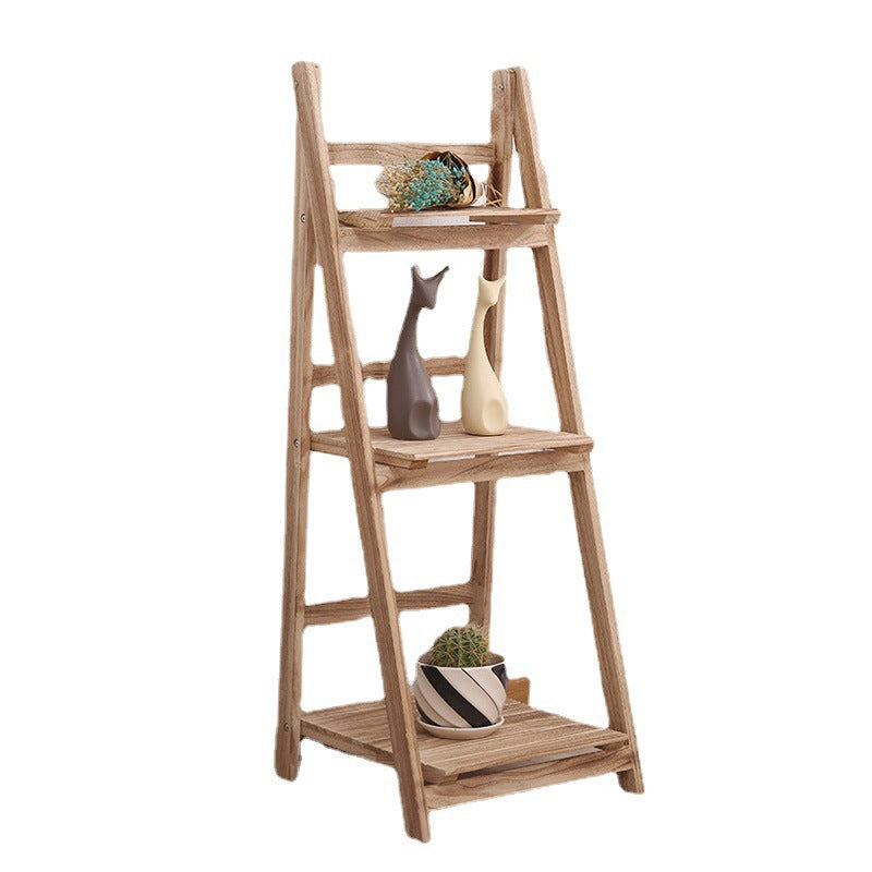 Mehrstufiges Holzleitershelf Karnz