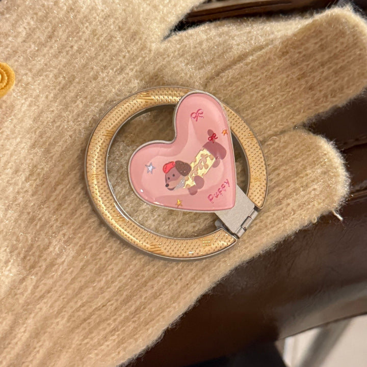 Herzförmiger Handspiegel Karnz