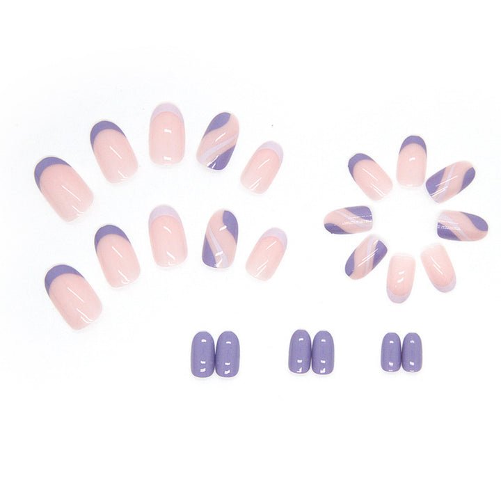Künstlerische Ombre Nagelverlängerungen Karnz