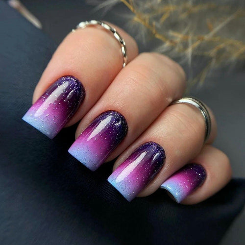 Kunstnägel mit luxuriösem Ombre-Effekt Karnz