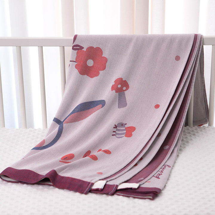 Damen Tagesdecke mit verspieltem Naturmotiv Karnz