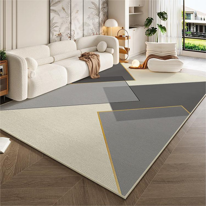 Stylischer geometrischer Muster-Teppich Karnz