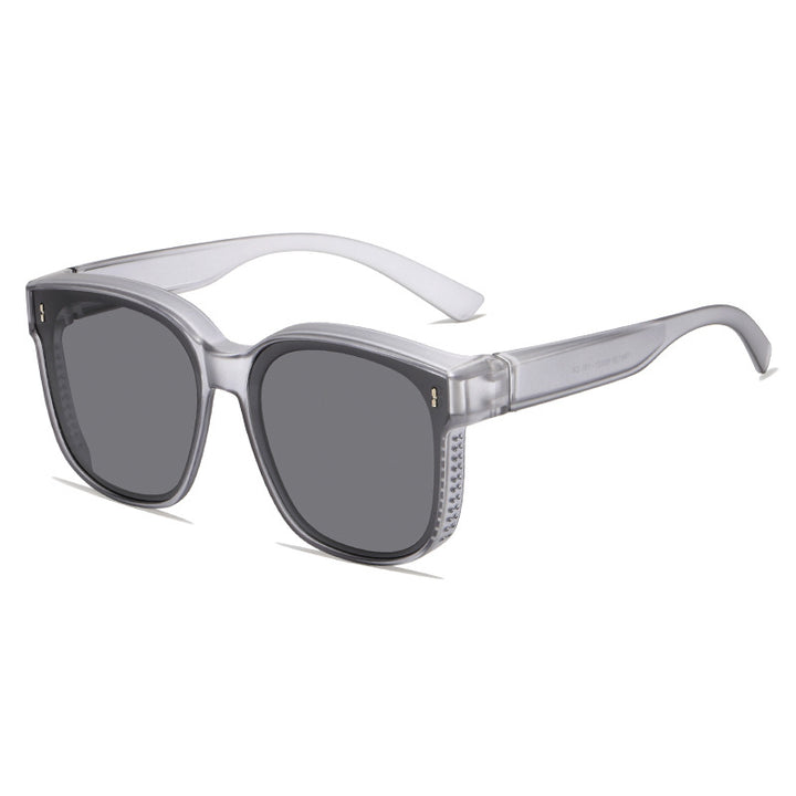 Damen modische quadratische Sonnenbrille mit UV-Schutz und komfortablen Bügeln Karnz