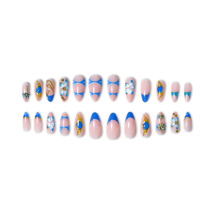 Künstlerische Nagelkunst-Verstärkungen Karnz