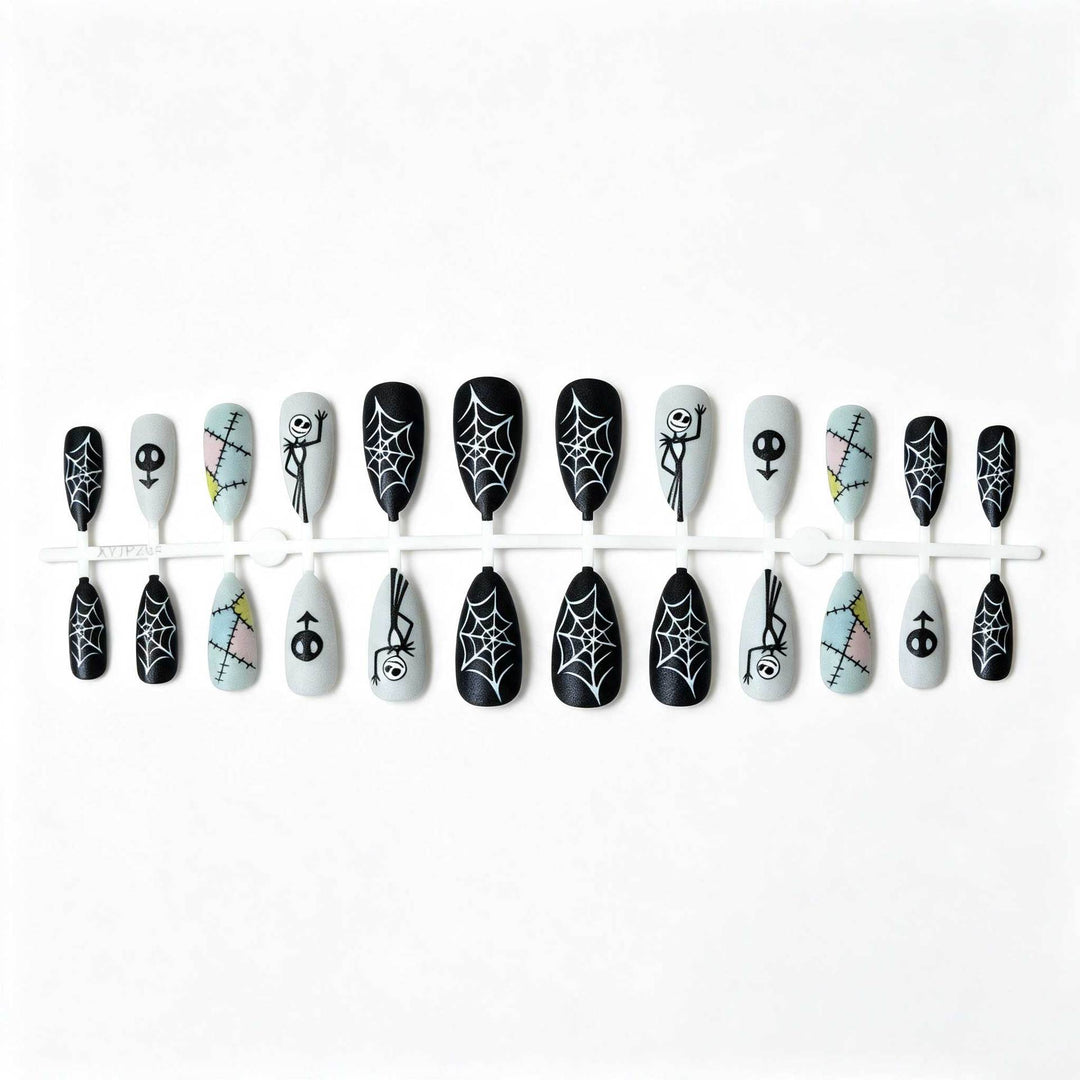 Kreatives Themen-Halloween-Nagelkunst-Set