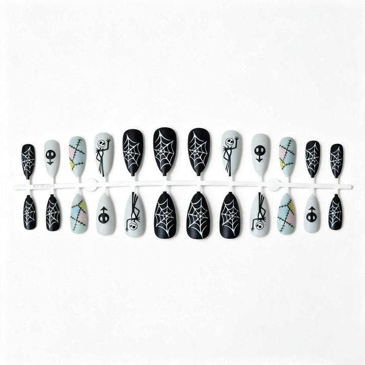 Kreatives Themen-Halloween-Nagelkunst-Set