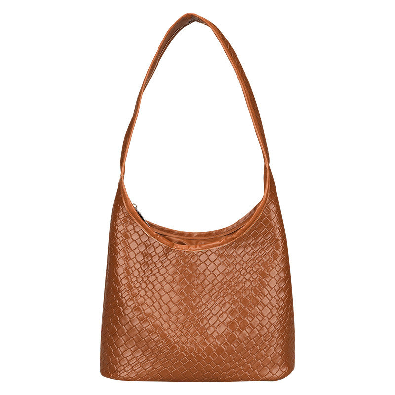 Texturiertes gewebtes Hobo Bag Karnz