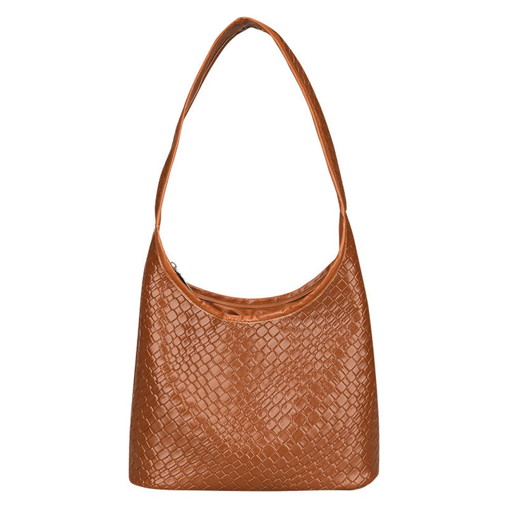 Texturiertes gewebtes Hobo Bag Karnz