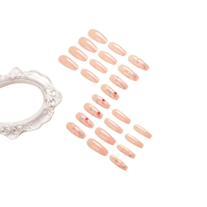 Floral Design Press-On Nagelset Karnz